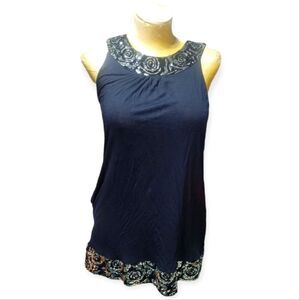 Express Black Blingy Dress Large